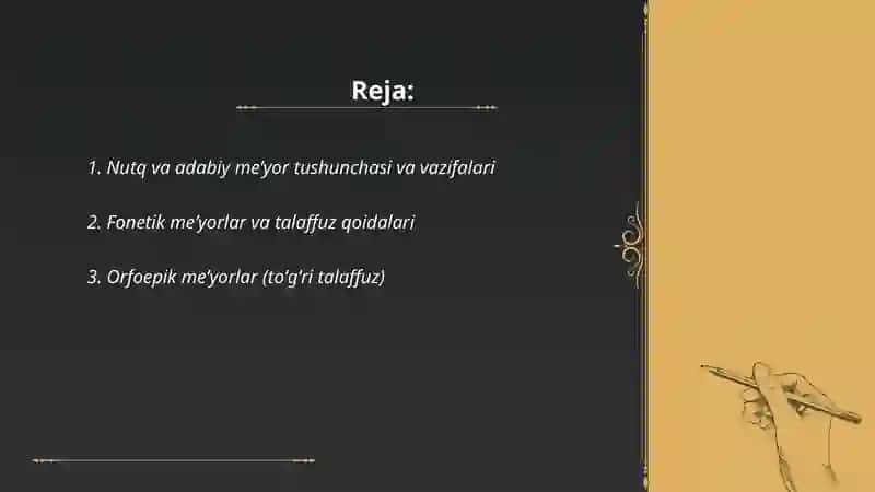 Nutq va adabiy meʼyor 2