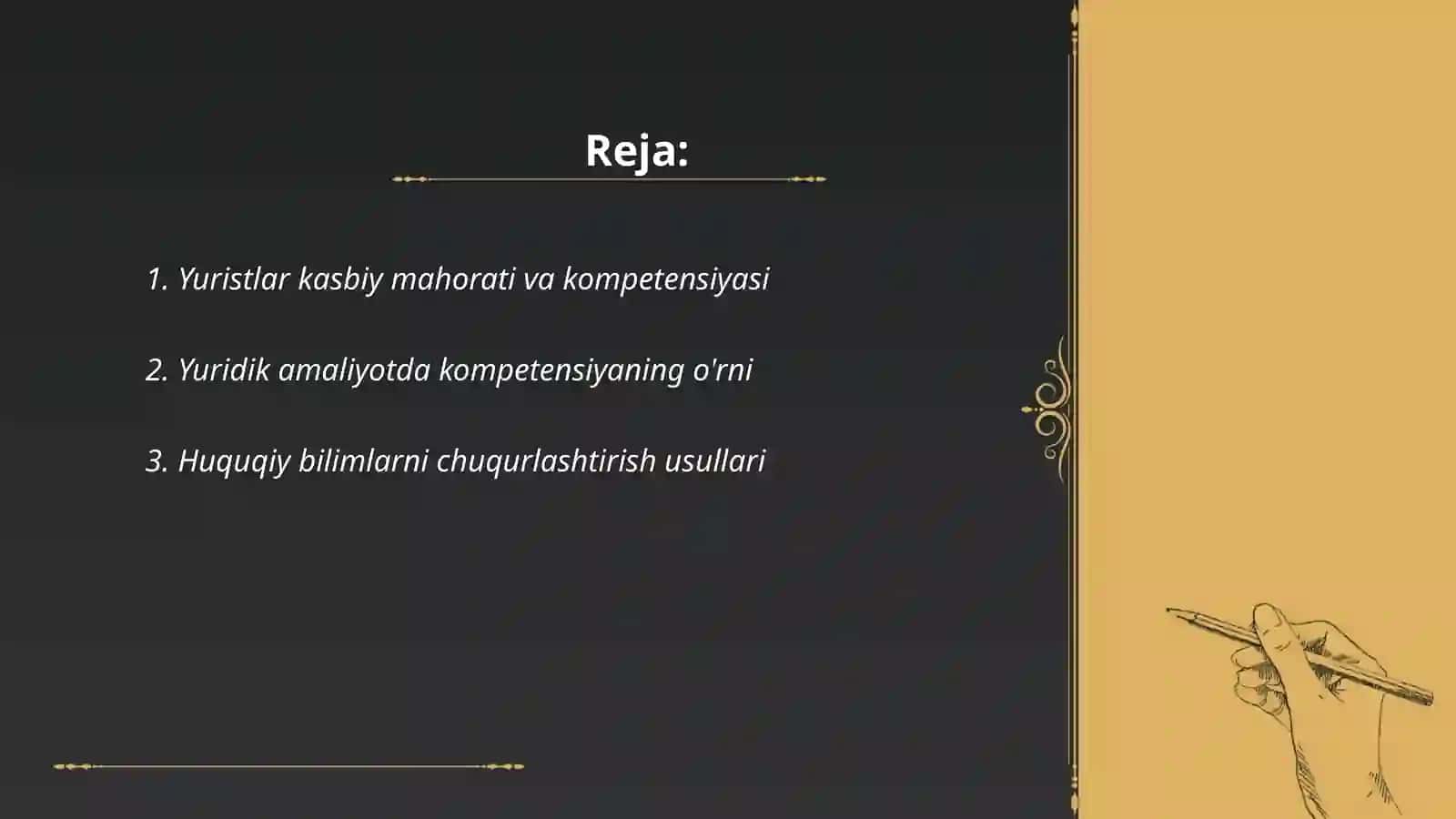 Yuridik kadrlarda kasbiy kompetensiyalarni rivojlantirishning ahamiyati 2