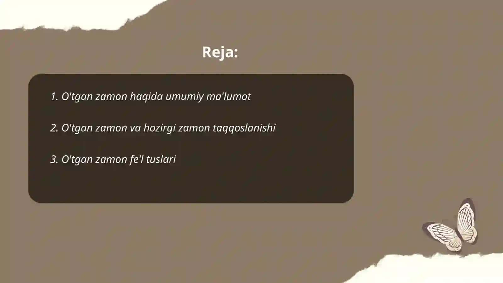 O'tgan zamon 2