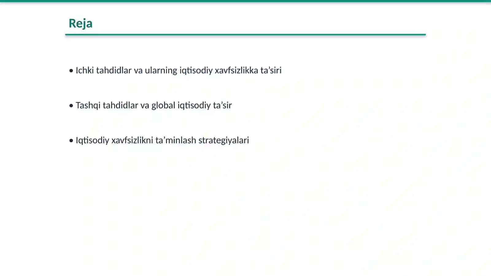 Ichki va tashqi tahdidlarning iqtisodiy xavfsizlikka ta’siri 2