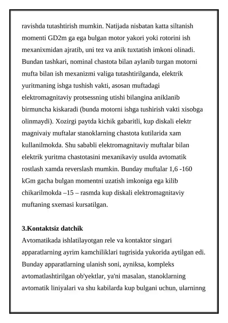 Elektromagnitli muftalar 2