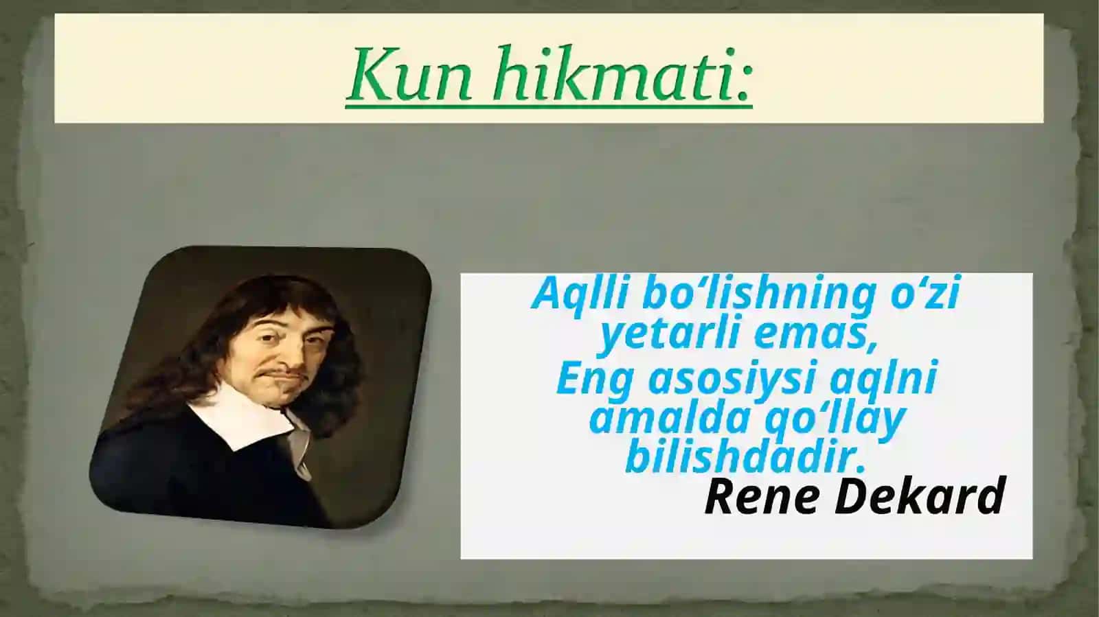 MILLIY PEDAGOGIKAMIZDA
QADRIYATLI TASAVVURLARNING
RIVOJLANISHI. 2