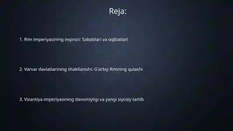 Rim imperiyasi inqirozi 2