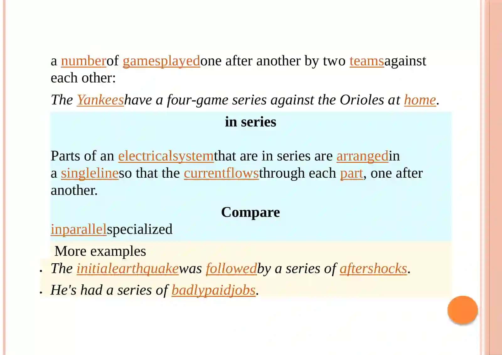 ENGLISH WORD SERIES 2
