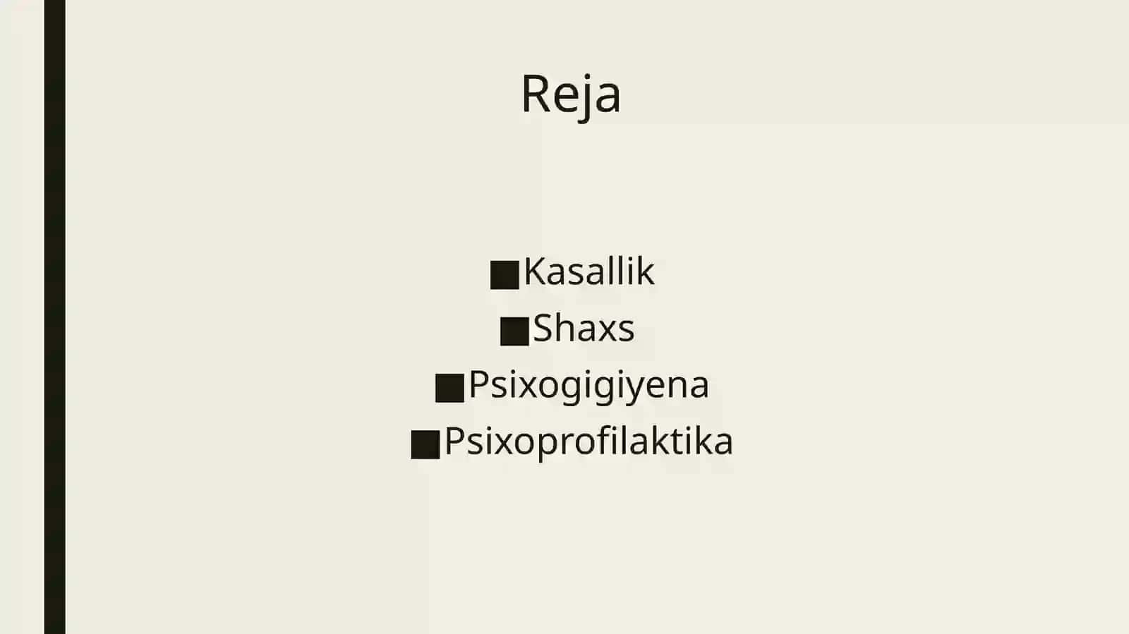 Kasallik, shaxs psixogigiyena va psixoprofilaktika 2