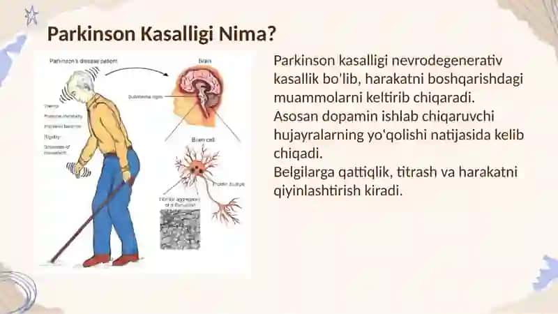 Parkinson Kasalligi: Davolashda Foydalaniladigan Dori Vositalari 2