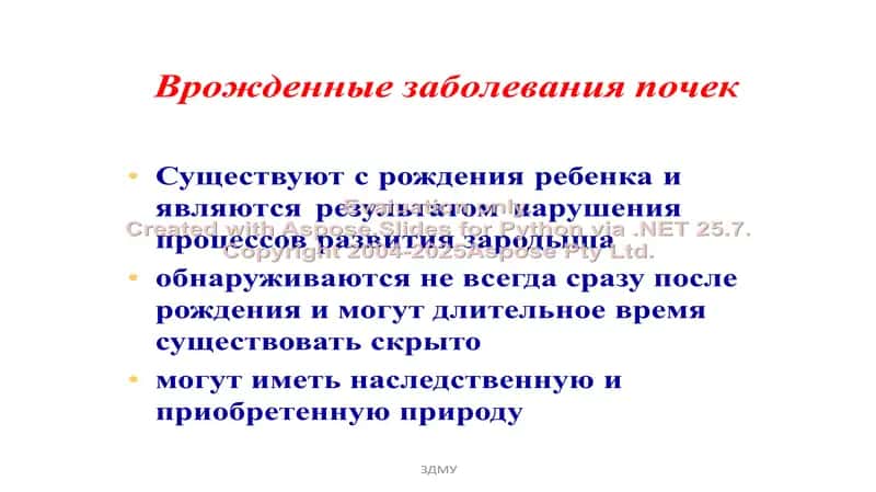 Врожденные и наследственные заболевания почек у детей. Гломерулонефрит 2