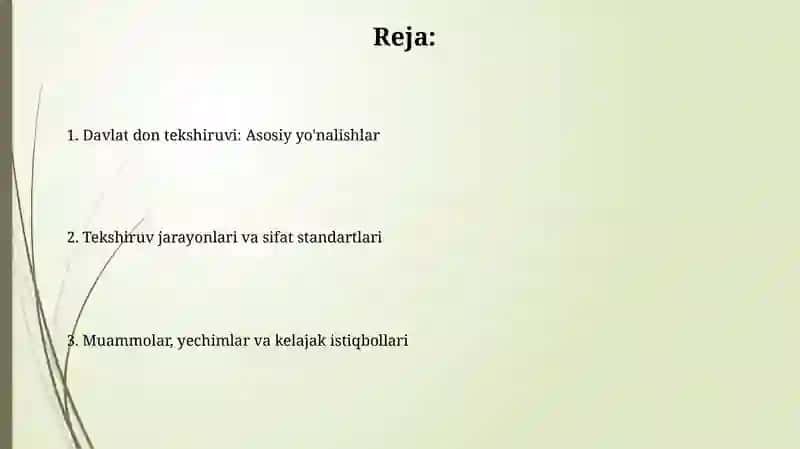 Davlat don tekshiruvi: Tarix va ahamiyat 2