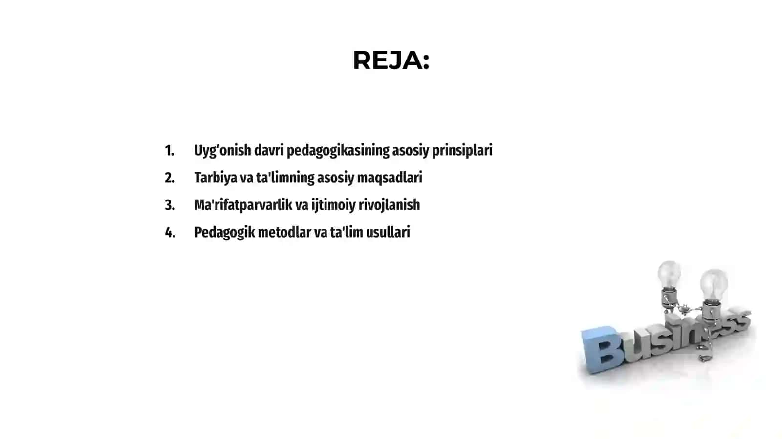 Uygʻonish davri pedagogik qarashlari 2
