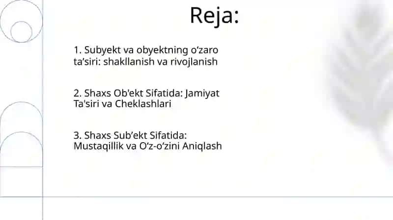 Shaxs taʼlim obʼyekti va subʼekti sifatida uning shakllanish va rivojlanish omillari 2