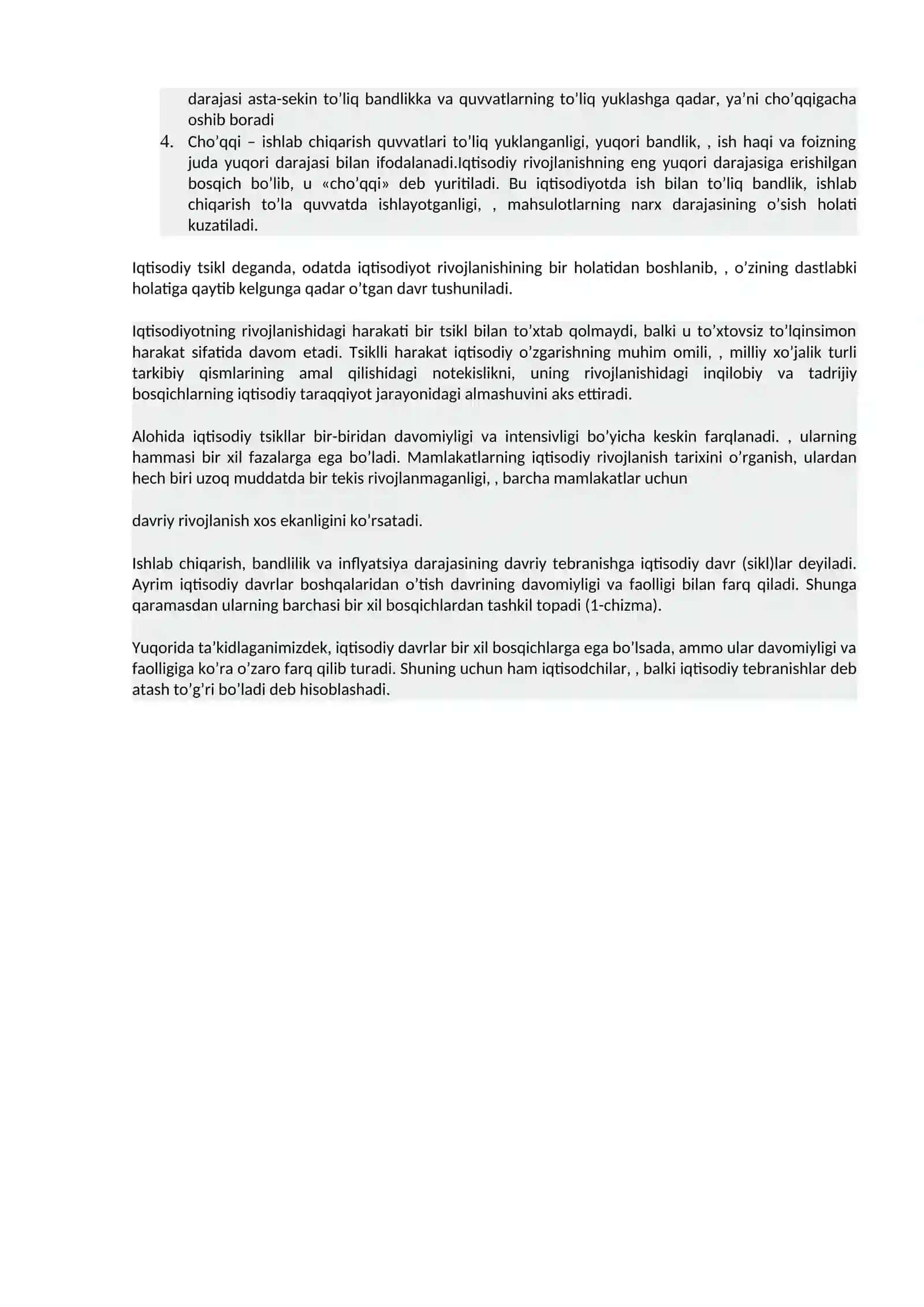 Iqtisodiy davr tushunchasi va uning bosqichlari 2