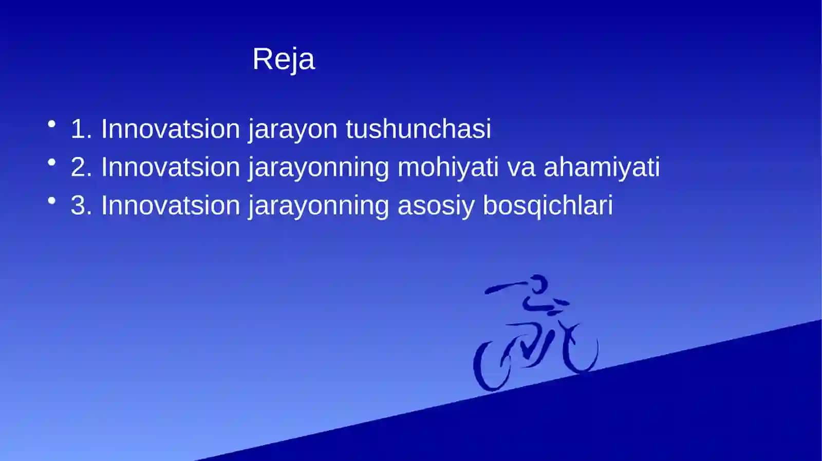 Innovatsionjarayonvauningbosqichlari 2