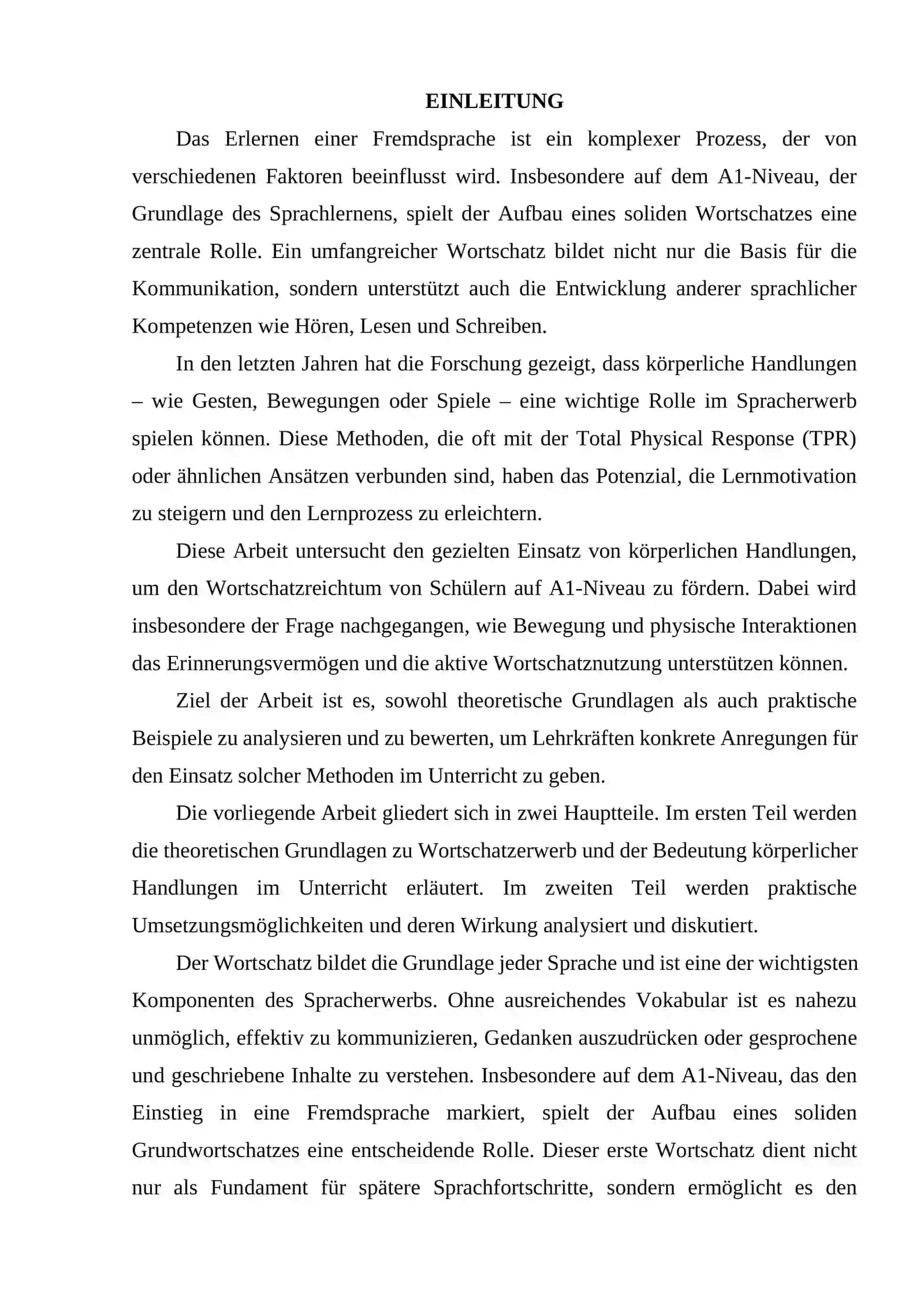 KÖRPERLICHEN HANDLUNGEN ZUR STEIGERUNG DES WORTSCHATZREICHTUMS VON SCHÜLERN 2