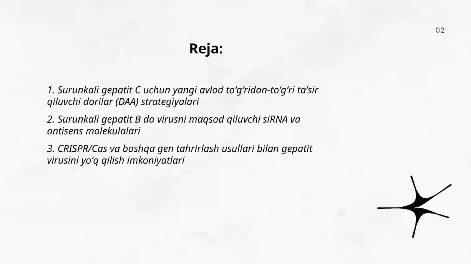 Surunkali gepatitning yangi davolash usullari 2