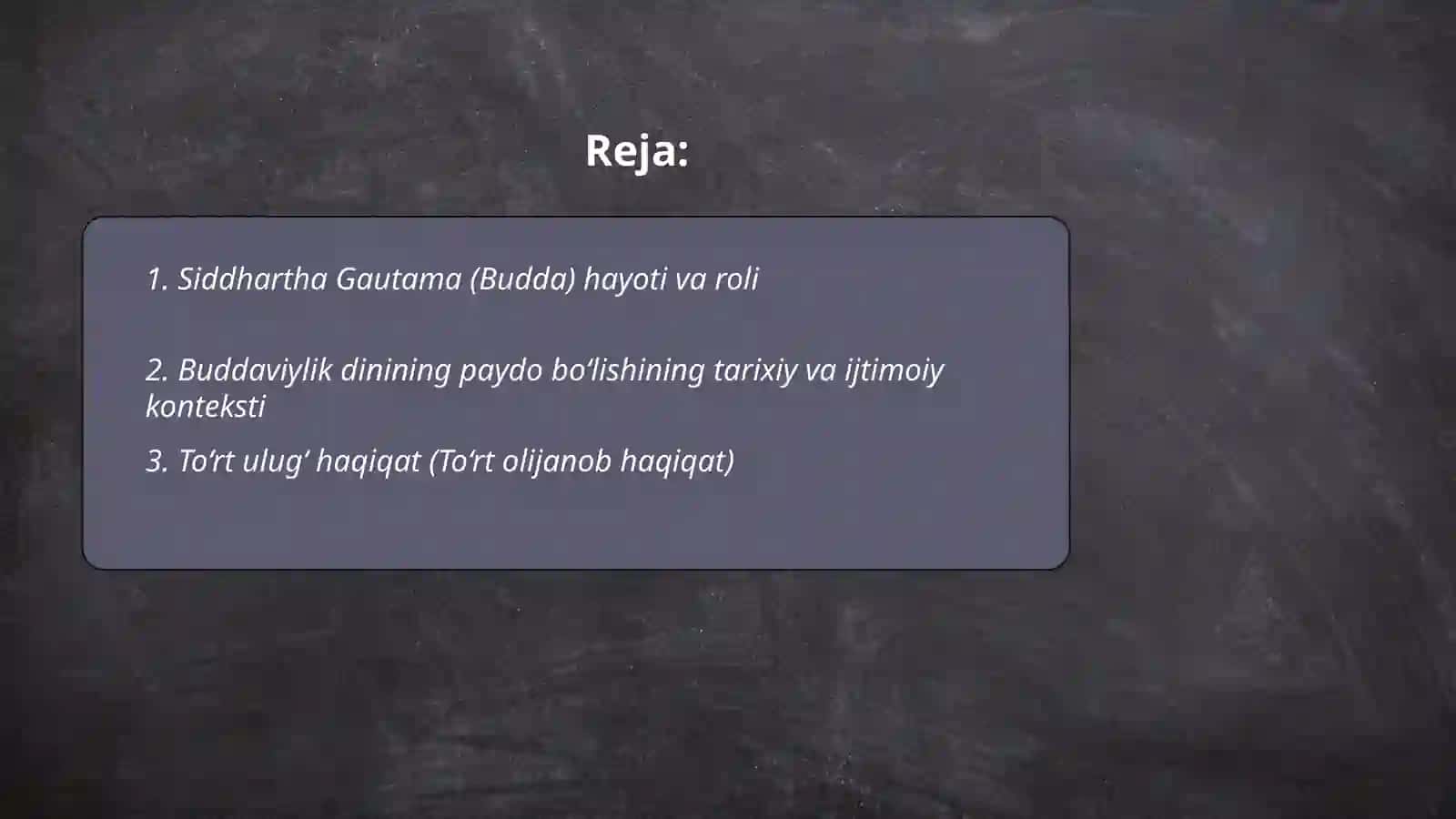 Buddaviiylik dinining paydo bo‘lish tarixi, asosiy ta’limotlari oqimlari va manbalari 2