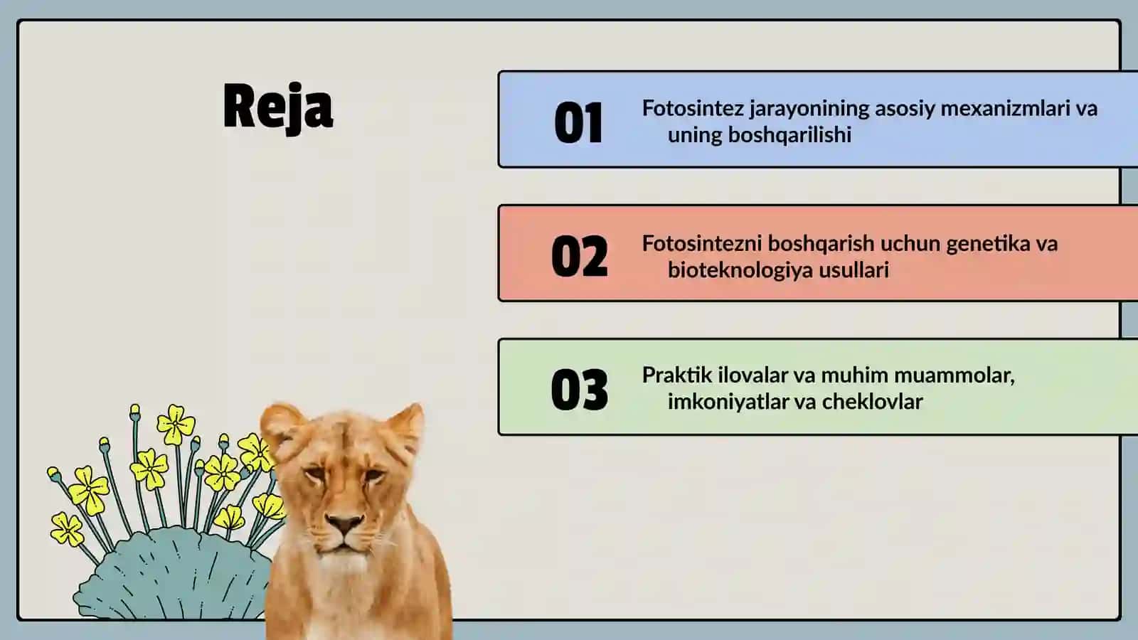 Biotexnologiyada Fotosintez Jarayonini Boshqarish Imkoniyatlari 2