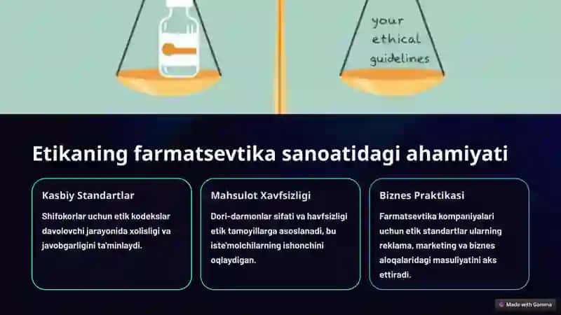 Etika farmatsevtika sanoatida 2
