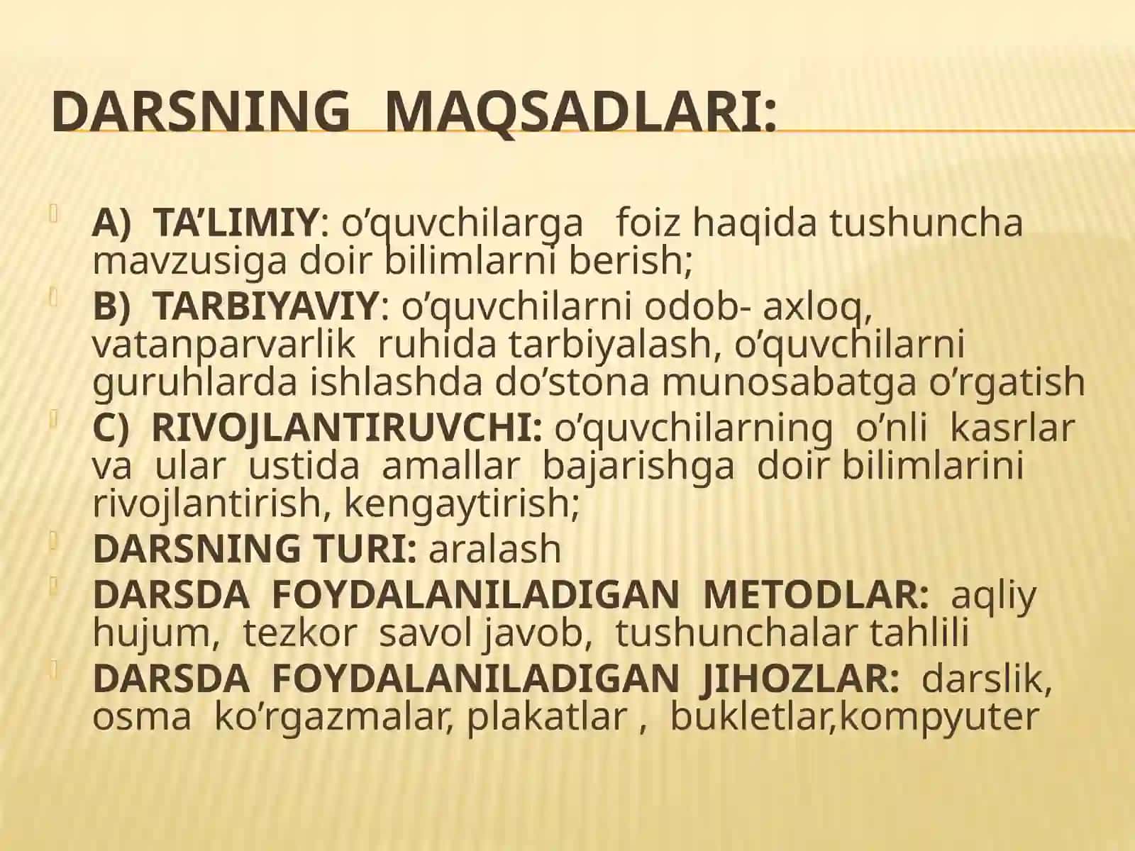 O'quvchilar uchun: Matematikadan darslar 2