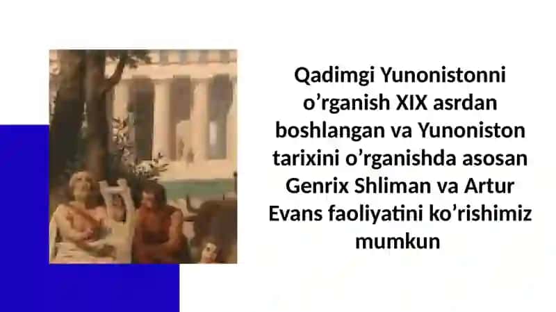 Yunoniston tarixini o'rganish 2