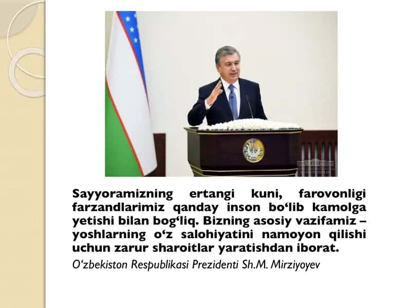 Besh Tashabbus va uning yuksak ma'naviy madaniyatni ta’minlashdagi o‘rni 2