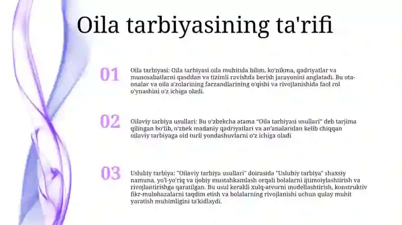 Oilaviy Tarbiya Usullari 2