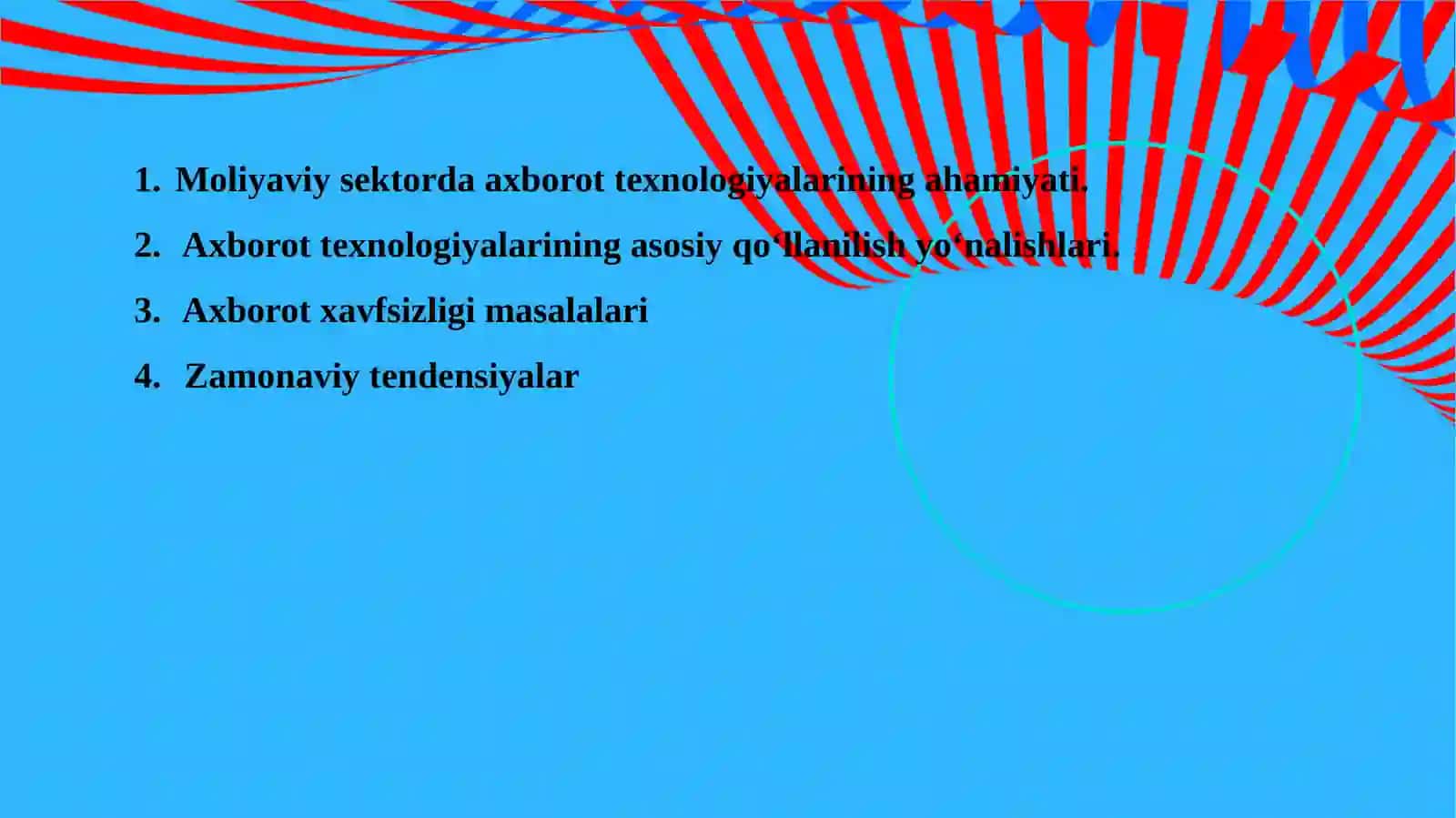 Moliyaviy sektorda axborot texnologiyalari 2