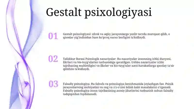 Tafakkur Borasidagi Psixologik Nazariyalar 2