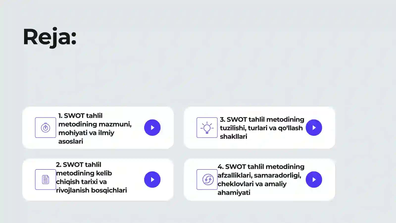 METOD SWOT TAHLIL METODI 2