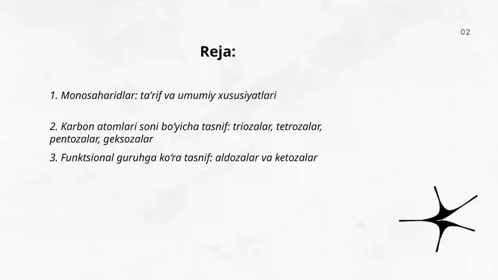 Monosaharidlar klfikatsiyasi 2