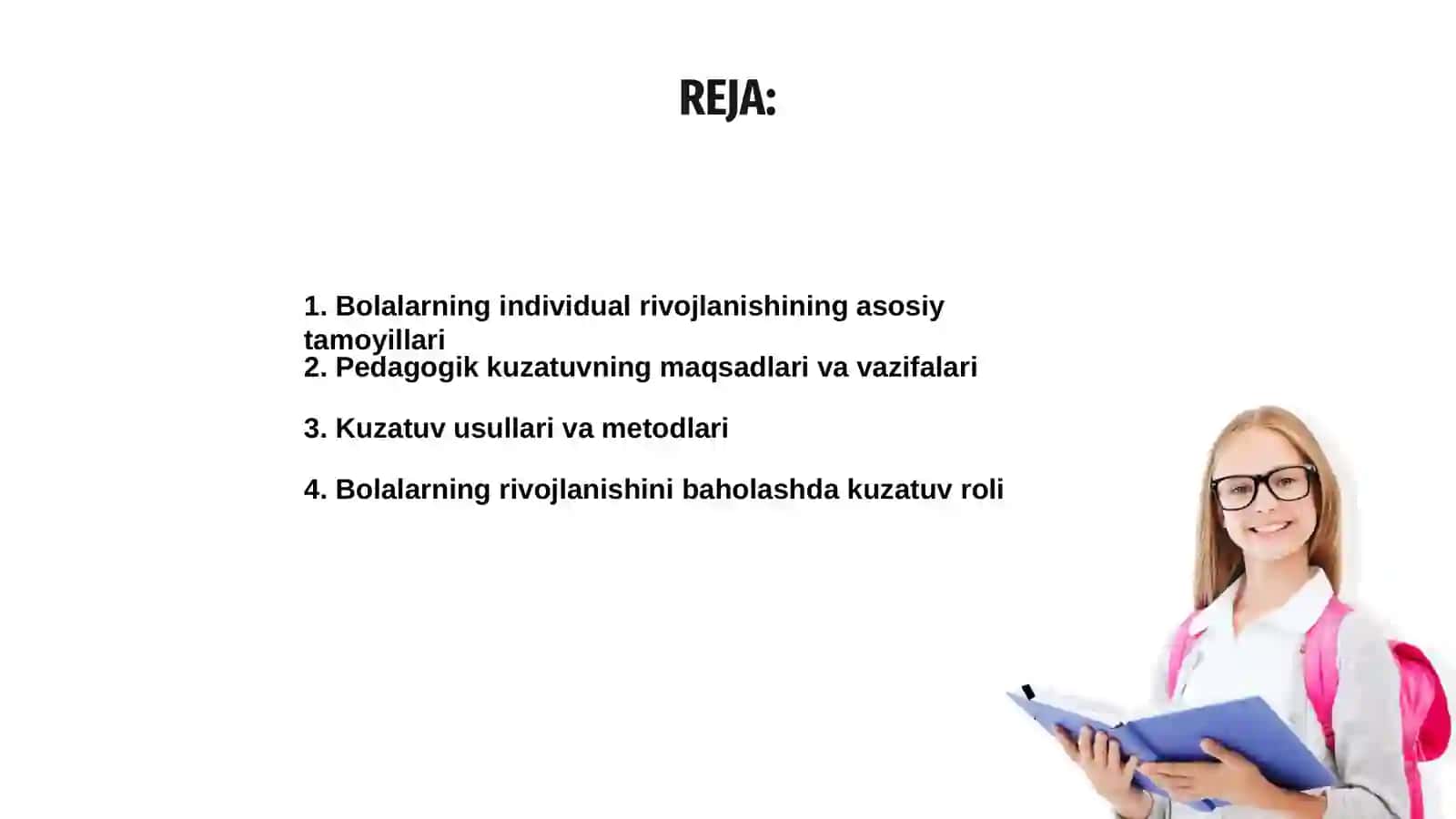 Bolalarning individual rivojlanishida pedagogik kuzatuv 2