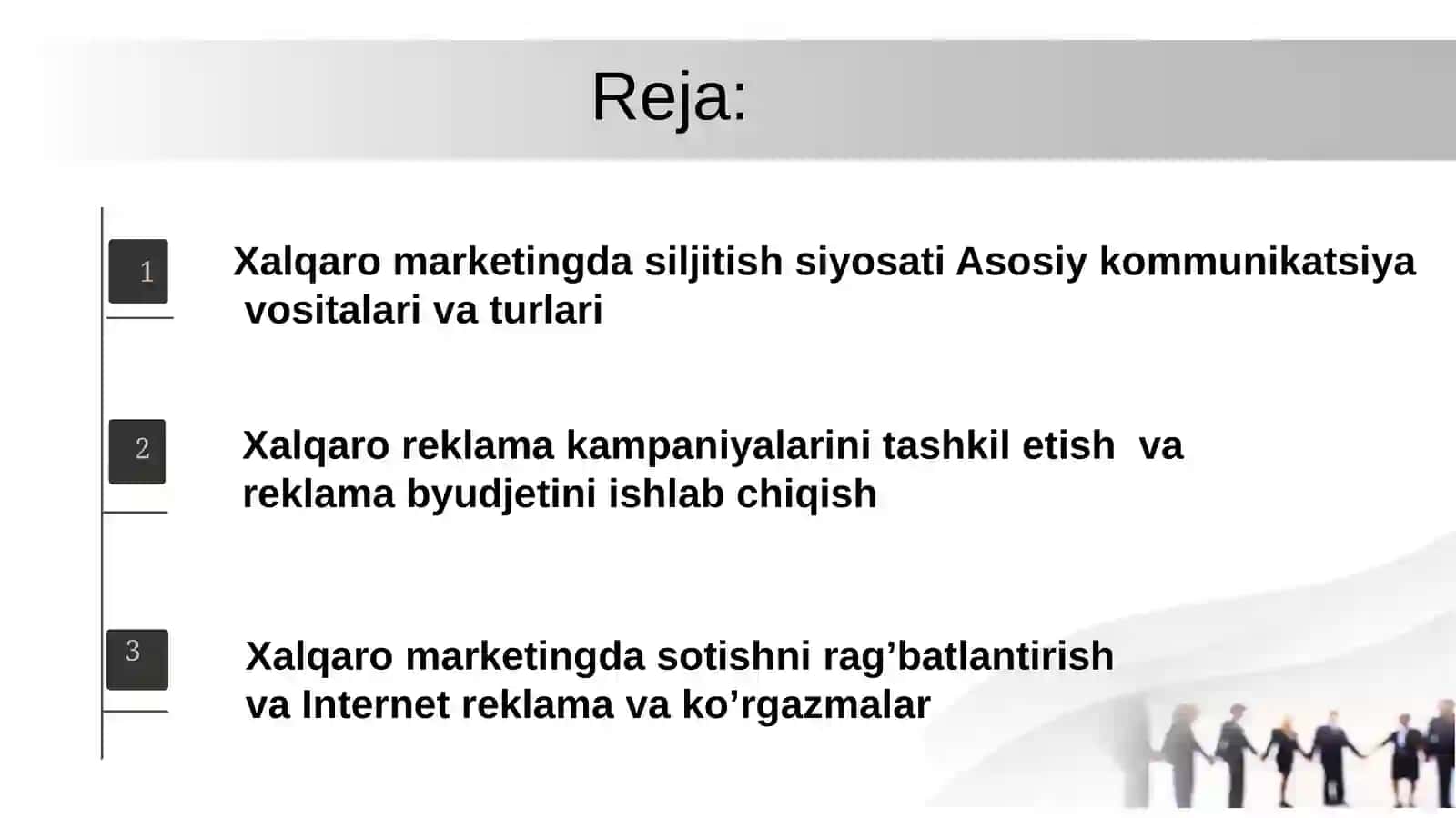 XALQARO MARKETING KANALLARI: ALOQA VA REKLAMA 2