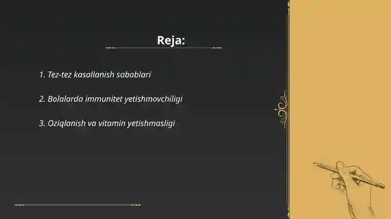 Tez tez kasallanuvchi bolalar 2