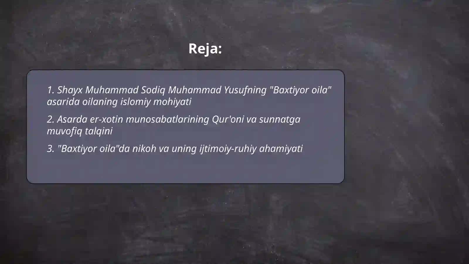 Baxtiyor oila 2