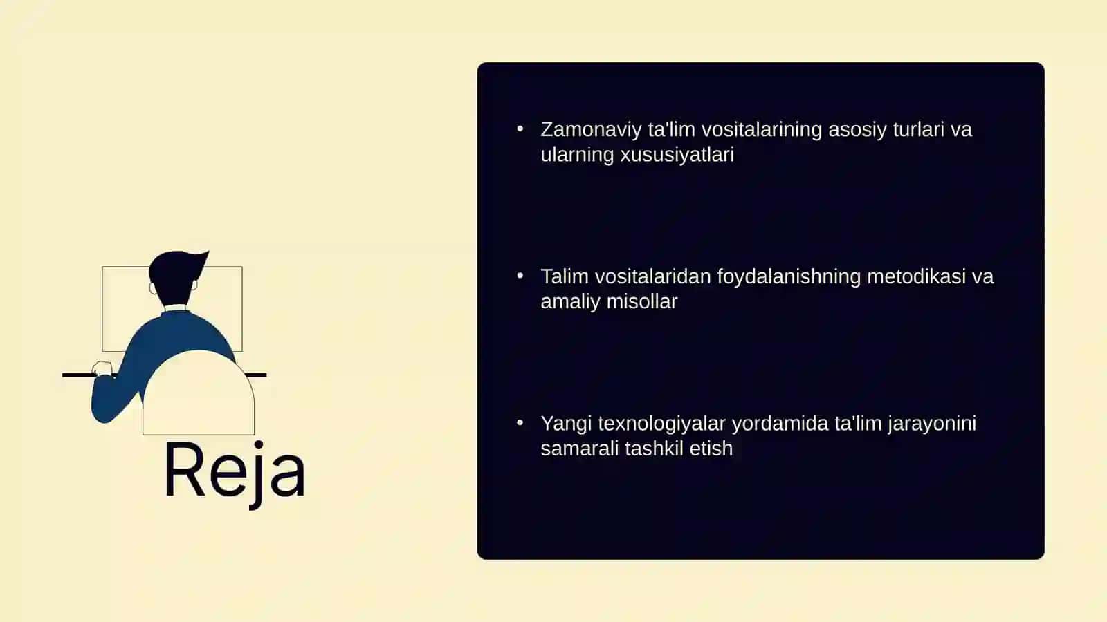 Zamonaviy ta'lim vositalarining xususiyatlari 2
