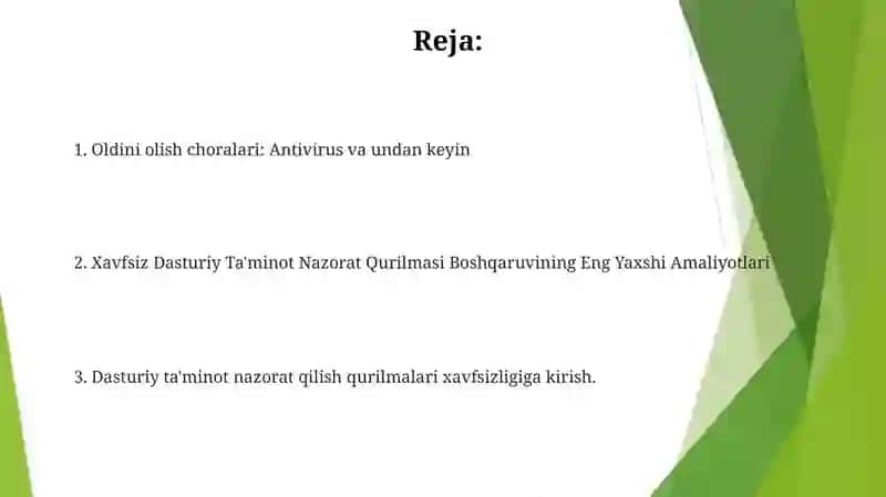 Qurilmalar ishini nazorat qiluvchi dasturlarni viruslardan saqlovchi profilaktik dasturlar bilan tanishish 2