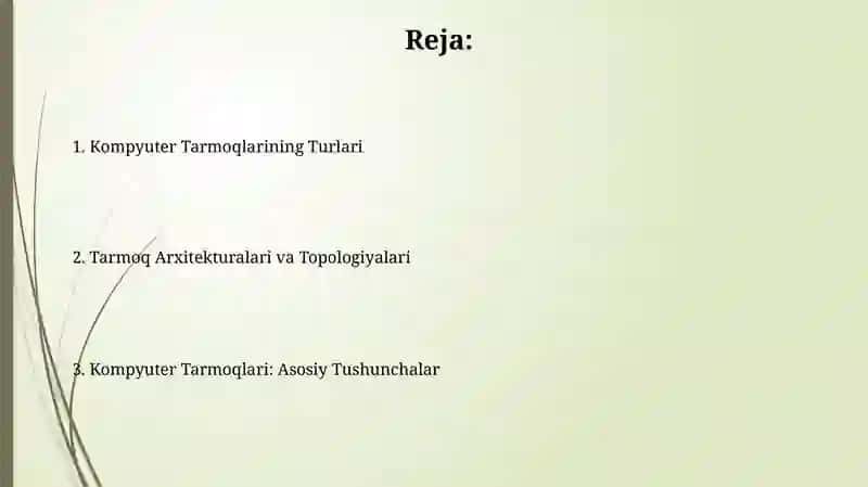 Kompyuter Tarmoqlari va ularning asosiy tushunchalari va turlari 2