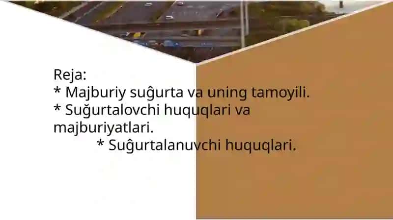 Majburiy sug'urta 2