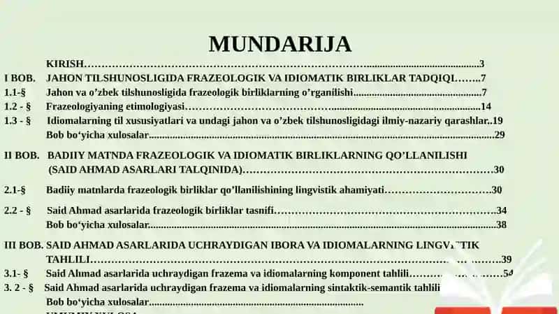 Said Ahmad asarlarida frazeologik va idiomatik birliklar tadqiqi 2