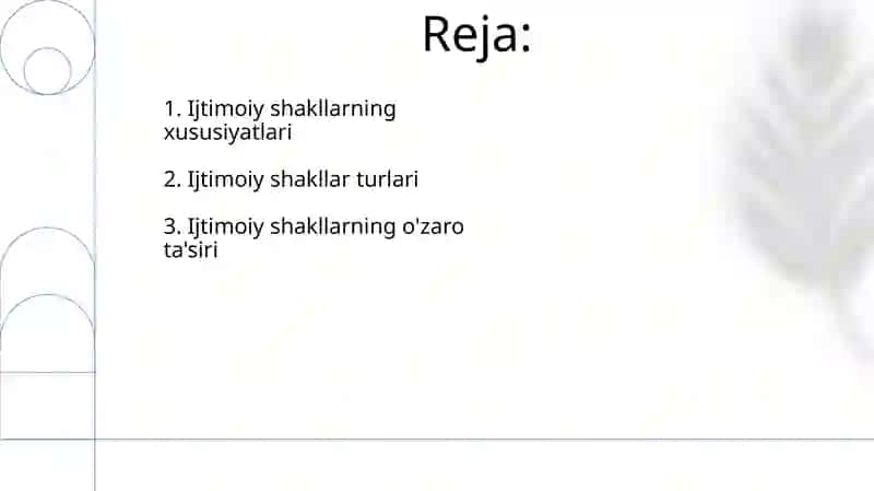 Ijtimoiy shakllarning o'zaro ta'siri 2