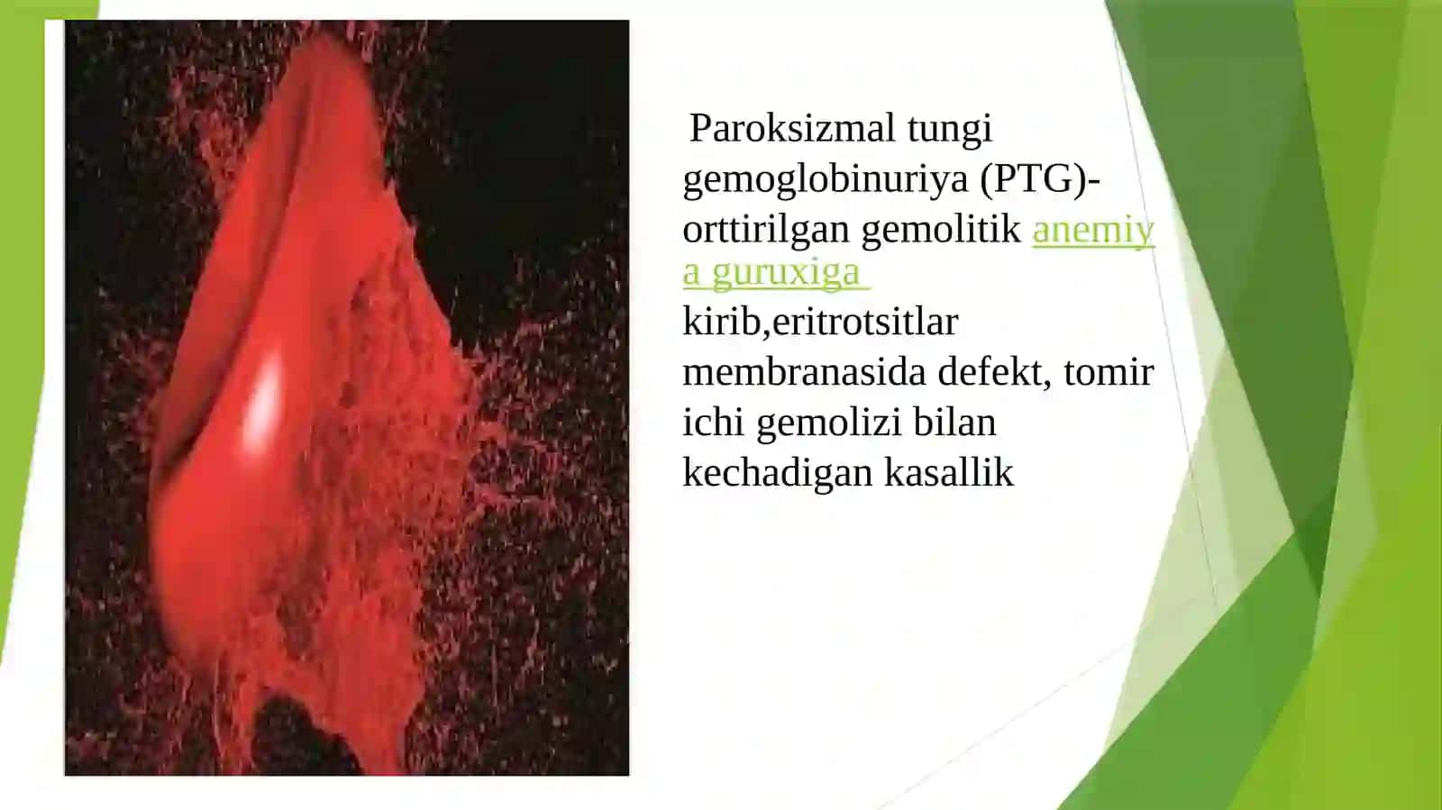 TUNGI PAROKSIZMAL GEMOGLOBINURIYA 2