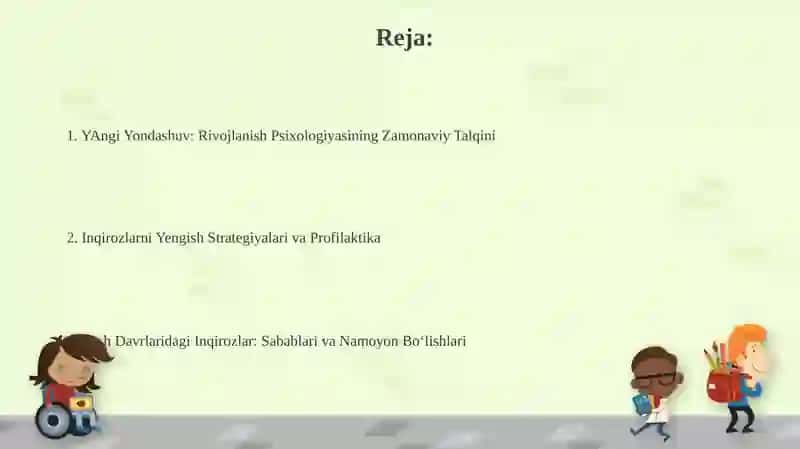 Yosh Davrlaridagi Inqirozlar: Sabablari va Namoyon Bo‘lishlari 2