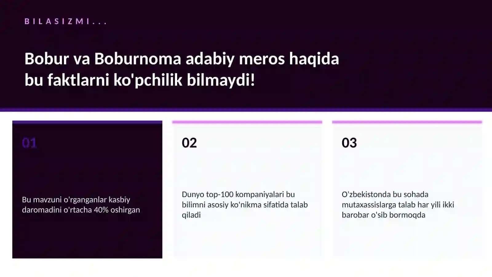 Bobur va Boburnoma adabiy meros 2