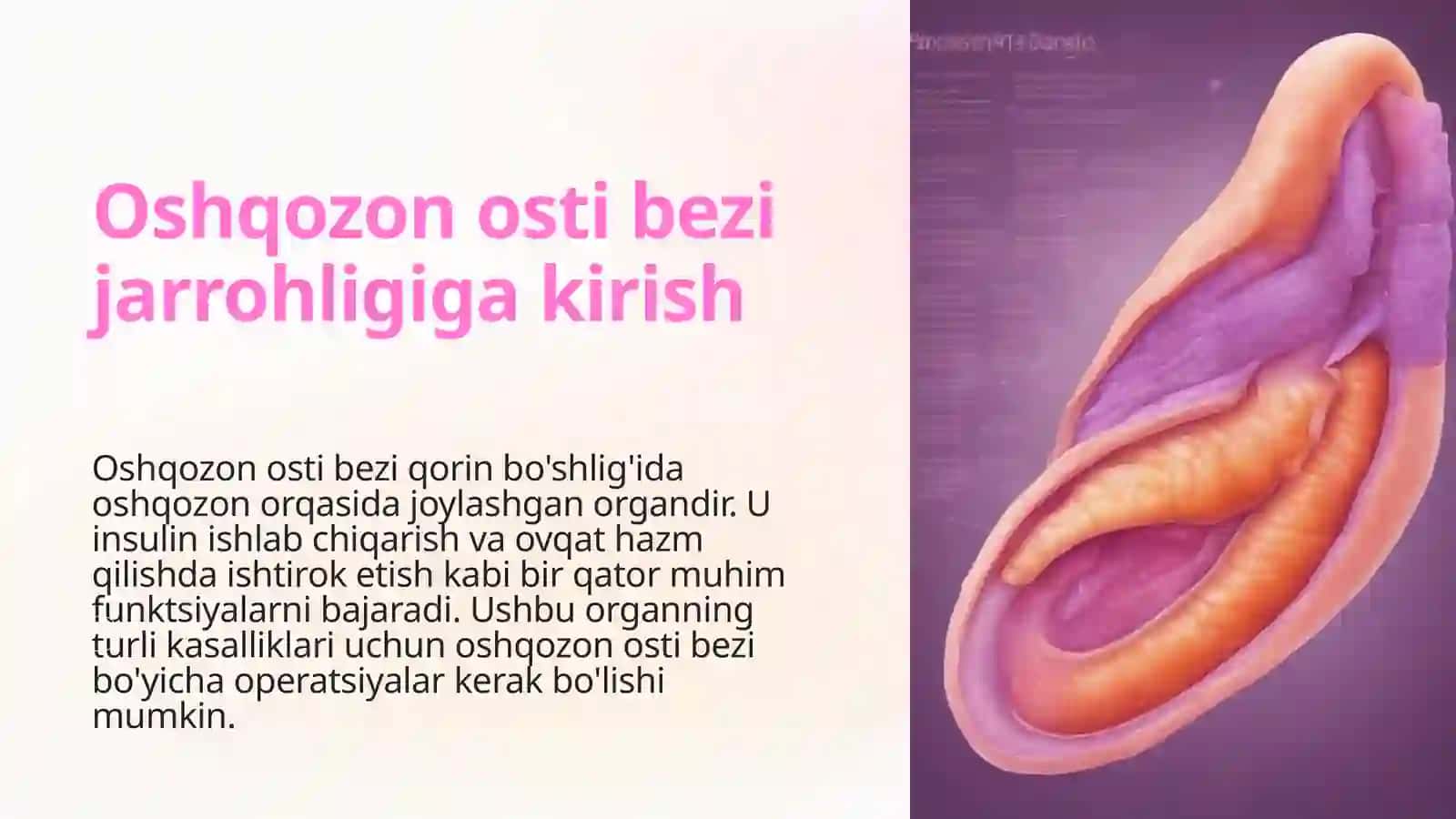 Meda osti bezi operatsiyalari 2
