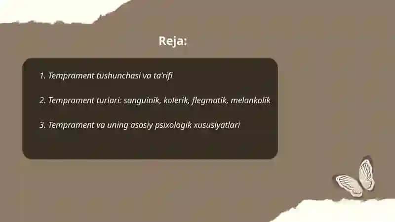 Temprament haqida 2