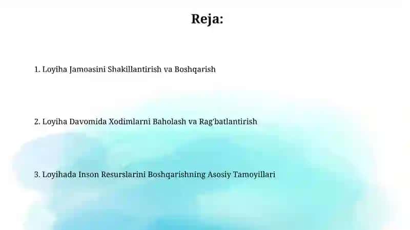 Inson resurslarini boshqarish 2