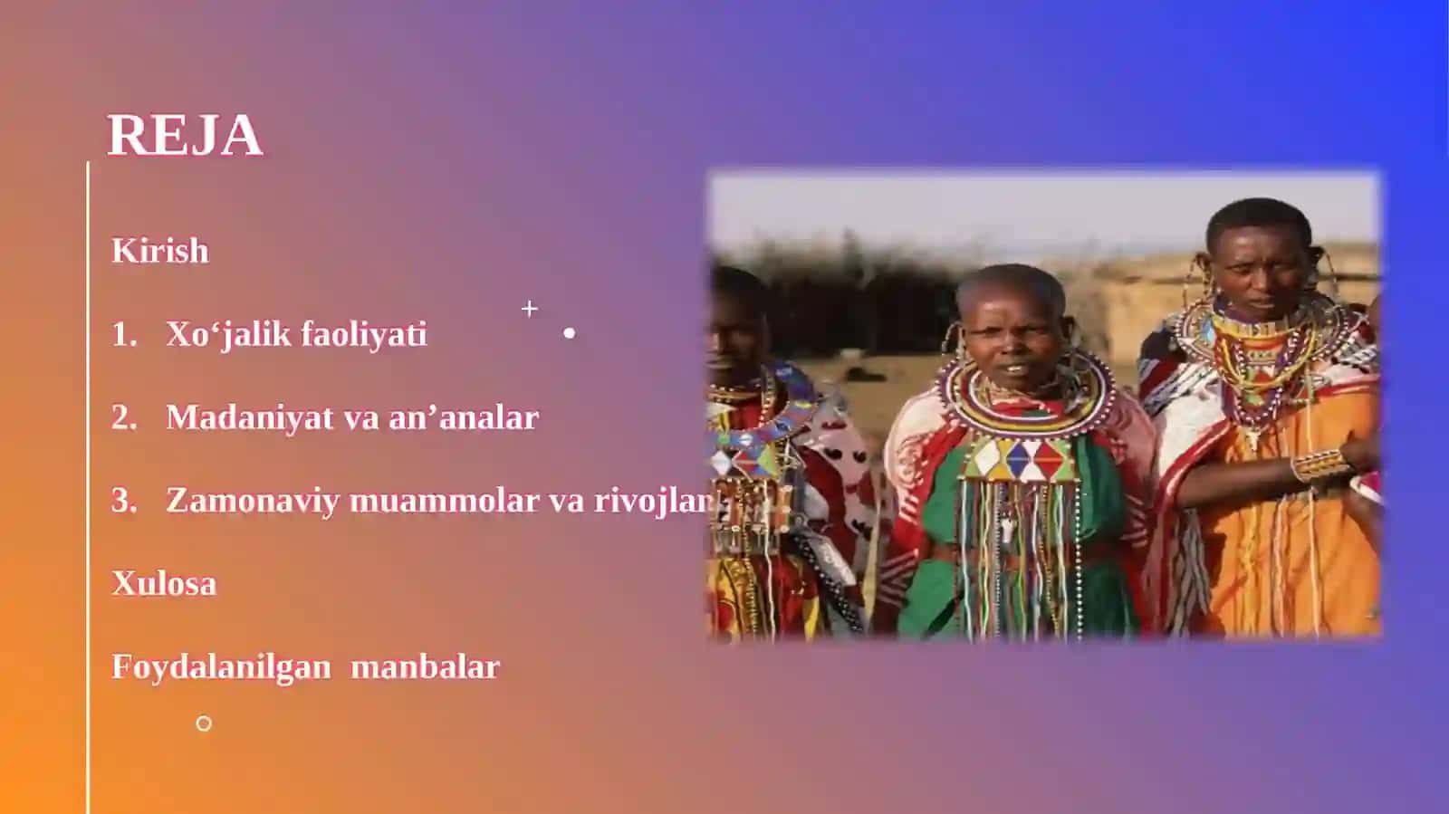 Shimoliy Afrika xalqlari xoʻjaligi va madaniyati 2