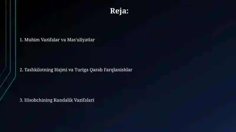 Moliyaviy Rejalashtirish 2