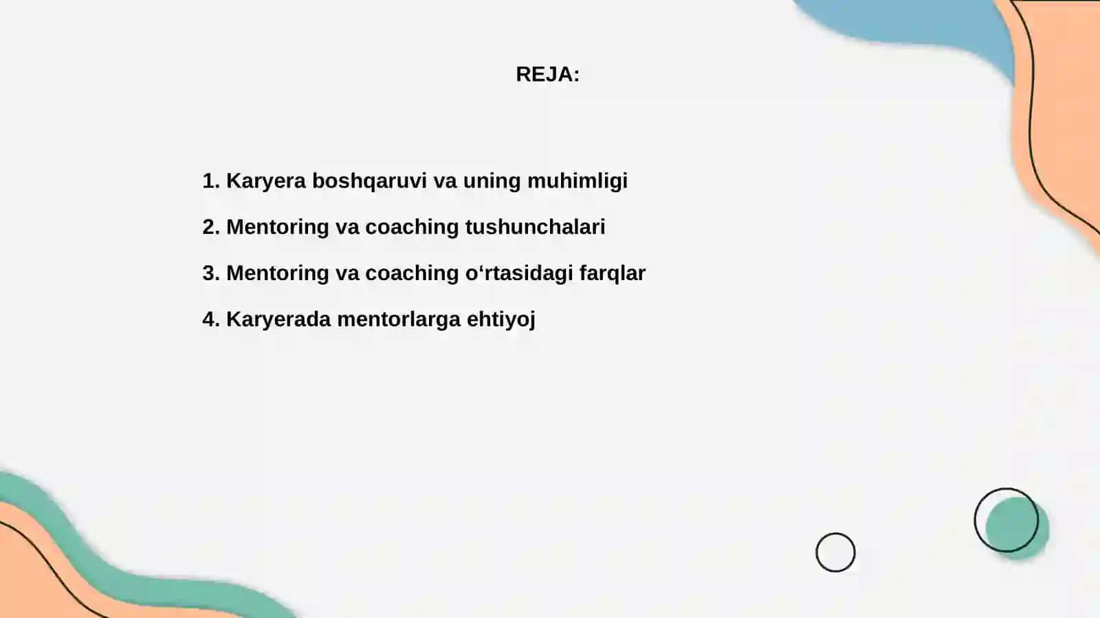 Karyera boshqaruvi va uning muhimligi 2