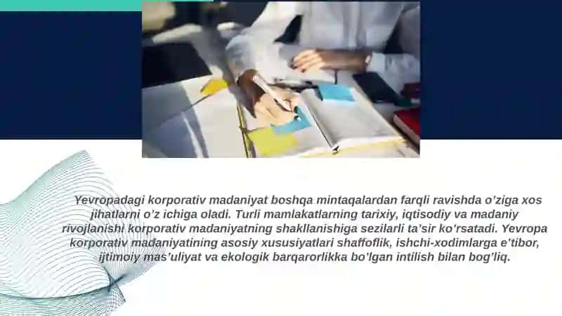 Yevropa korporativ madaniyati 2