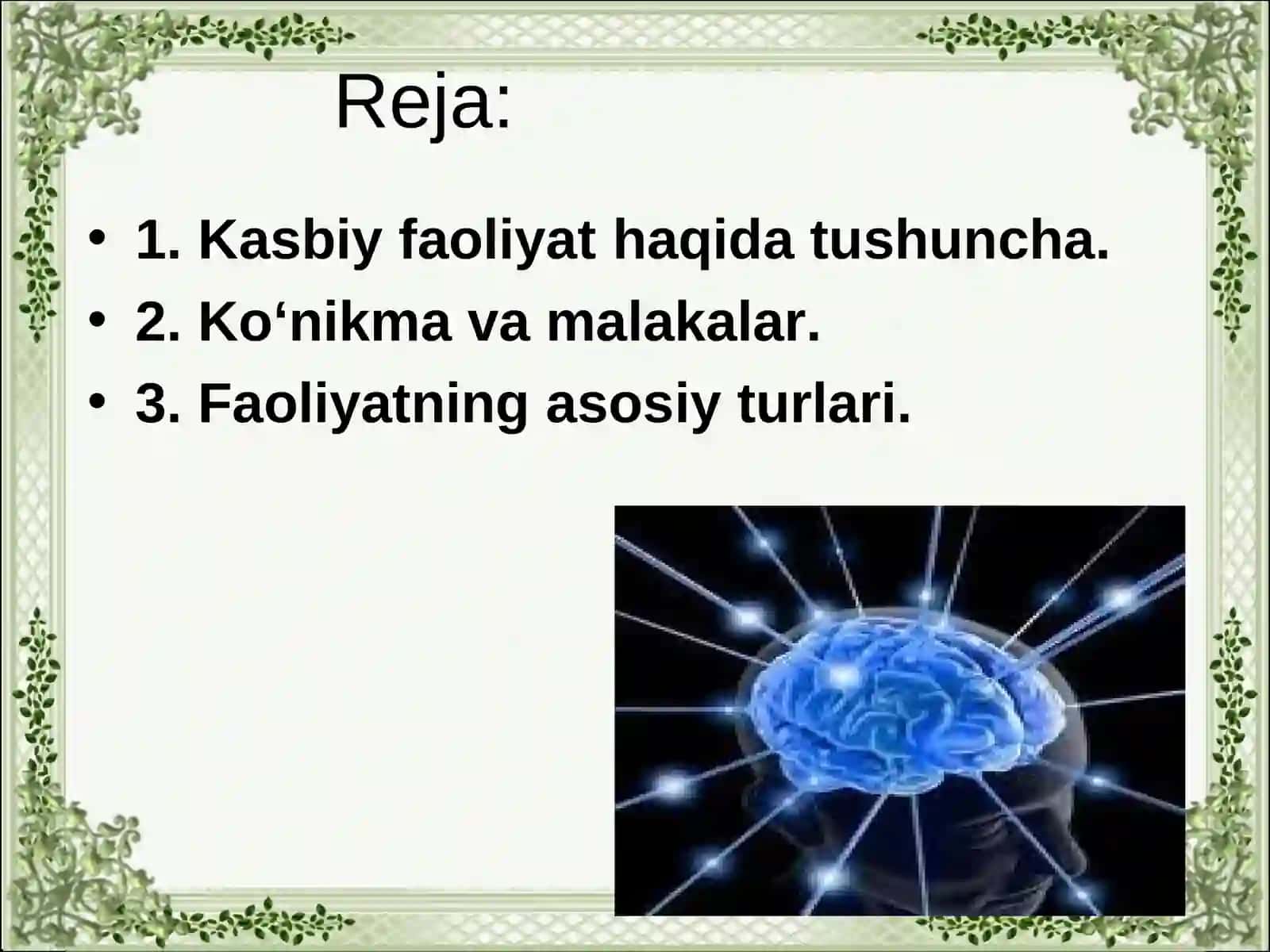 Psixologik kasbiy faoliyat turlari 2